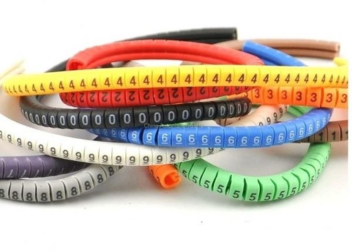 [MARC-09] Marcadores de Cable AWG, UTP 0-9