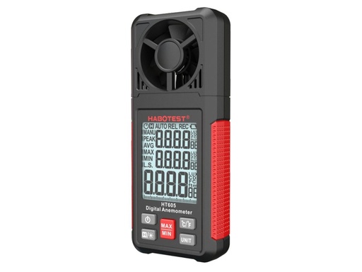 [HT605] Anemometro Digital, con Temperatura y Humedad HABOTEST 