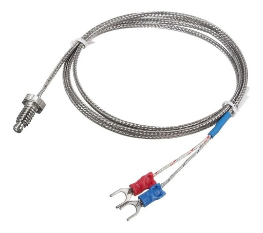 [THJ-2M] Termocupla Tipo J 2mt Metal TH-J2M