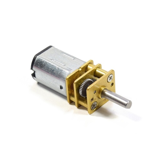 [12GA6V400SP] Motor DC Micro Metal de Corriente Contínua con Reductor para Robótica 6VDC 400RPM