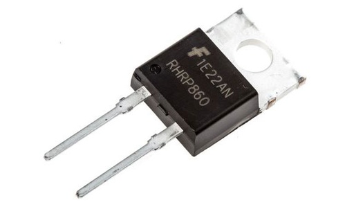 [RHRP860] Diodo 8A, 400V - 600V Hyperfast