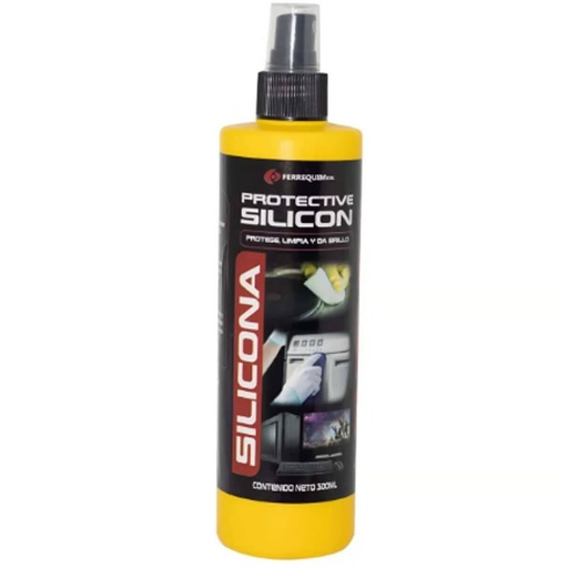[SIL-300] Silicona Protective Frasco 300ml con Atom. Ferre