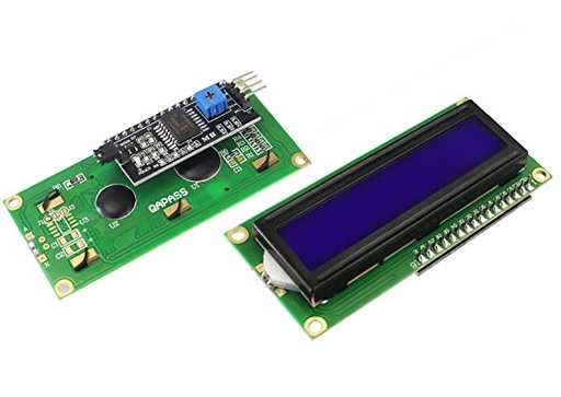 [LCD-216A-I2C] Display LCD 2x16 Caracteres con Mod. I2C PCF8574 