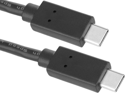 [USB3-C2C] Cable USB C a C Soporta 3 Amperios Carga Rápida Longitud 1 Metro