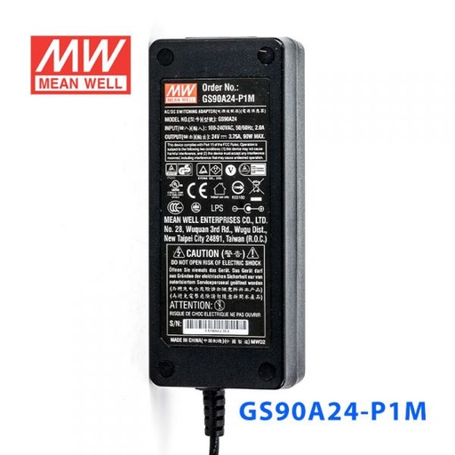 [GS90A24-P1M] Fuente de Alimentacion Swtching 24V 3.75A Mean Well