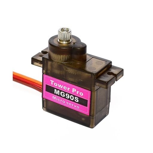 [MG90S-180] Servomotor 180 Grados 2.2Kg Eje Metal 