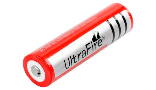 [BRC18650LP] Bateria de LI-ION 3.7V 1000mAH 69X18 mm Franjas