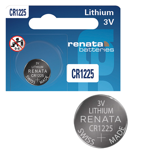 [CR1225-RE] Bateria de Litio Boton 3V. CR1225 RENATA