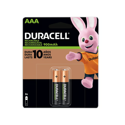 [DX2400X2] Pila Recargable AAA x2 Duracell