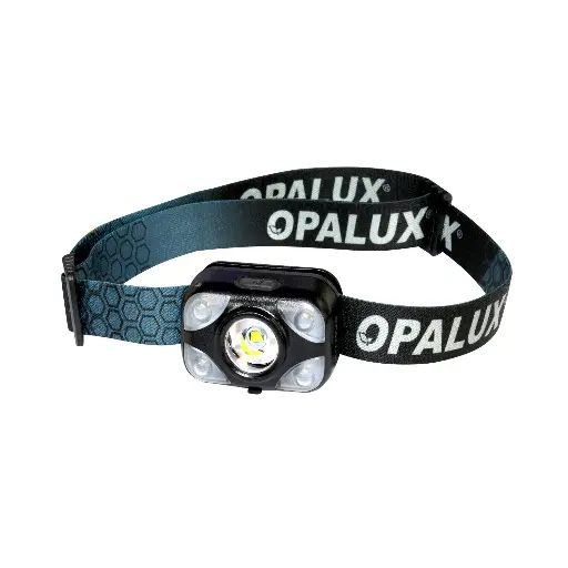 [OP-3672] Linterna Frontal Recargable 3W "OPALUX" 200Lm, 4 Modos