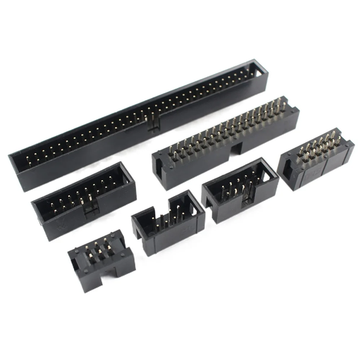 [DC3-26P             ] Header Macho Cubierto 2x13  2.54mm