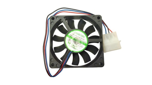 [EC7015M12SA] Ventilador de 12V 7x1.5 cms. DC 0.26A 3 Cables
