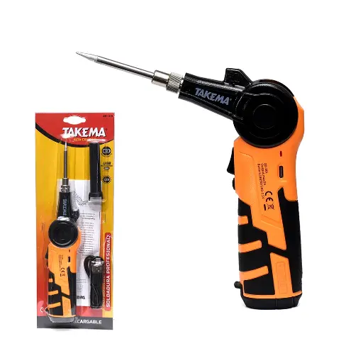 [ZD-20L] Cautin Recargable, Tipo C, 16W, Pila 18650 (No Incluye), Cable USB