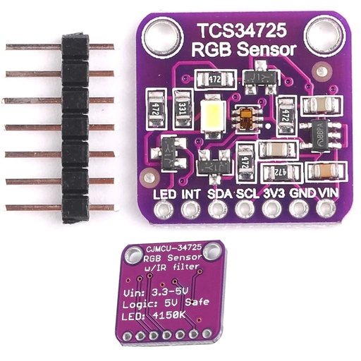 [TCS34725] Sensor de Color RGB Modulo para Arduino CJMCU-34725