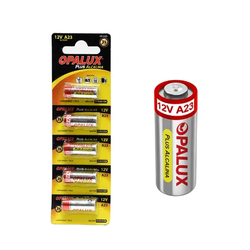 [OP-23P5] Pila Alcalina 12V A23 OPALUX