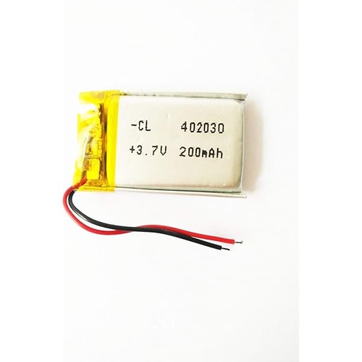 [IL-402030] Bateria de 3V7 200mAH ION Litio 042030