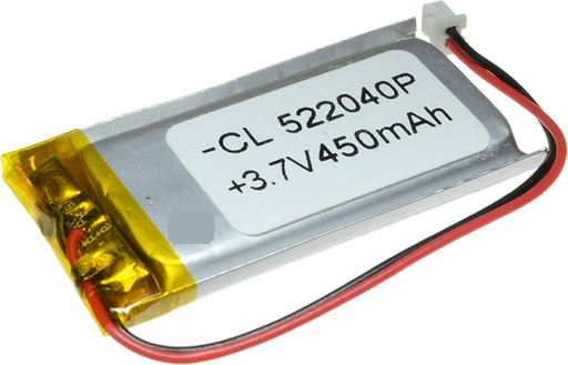 [IL-502040] Bateria de 3V7 360mAH ION Litio Recargable 502040