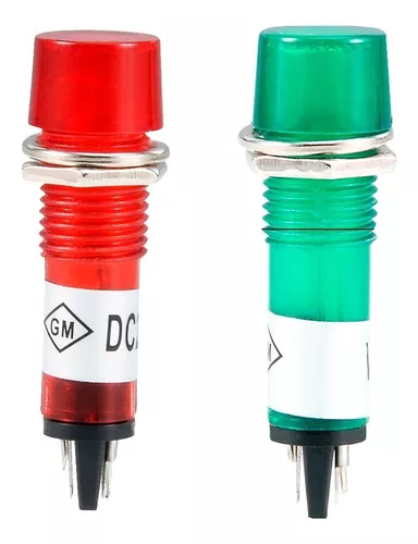 [NL-10-220V  ] Lampara Indicadora de Neon 220VAC 10x42mm