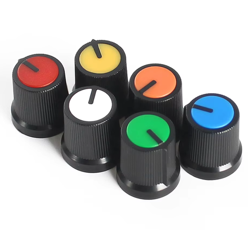 [PER-1020] Perilla P./Potenciometro, Plastico Colores